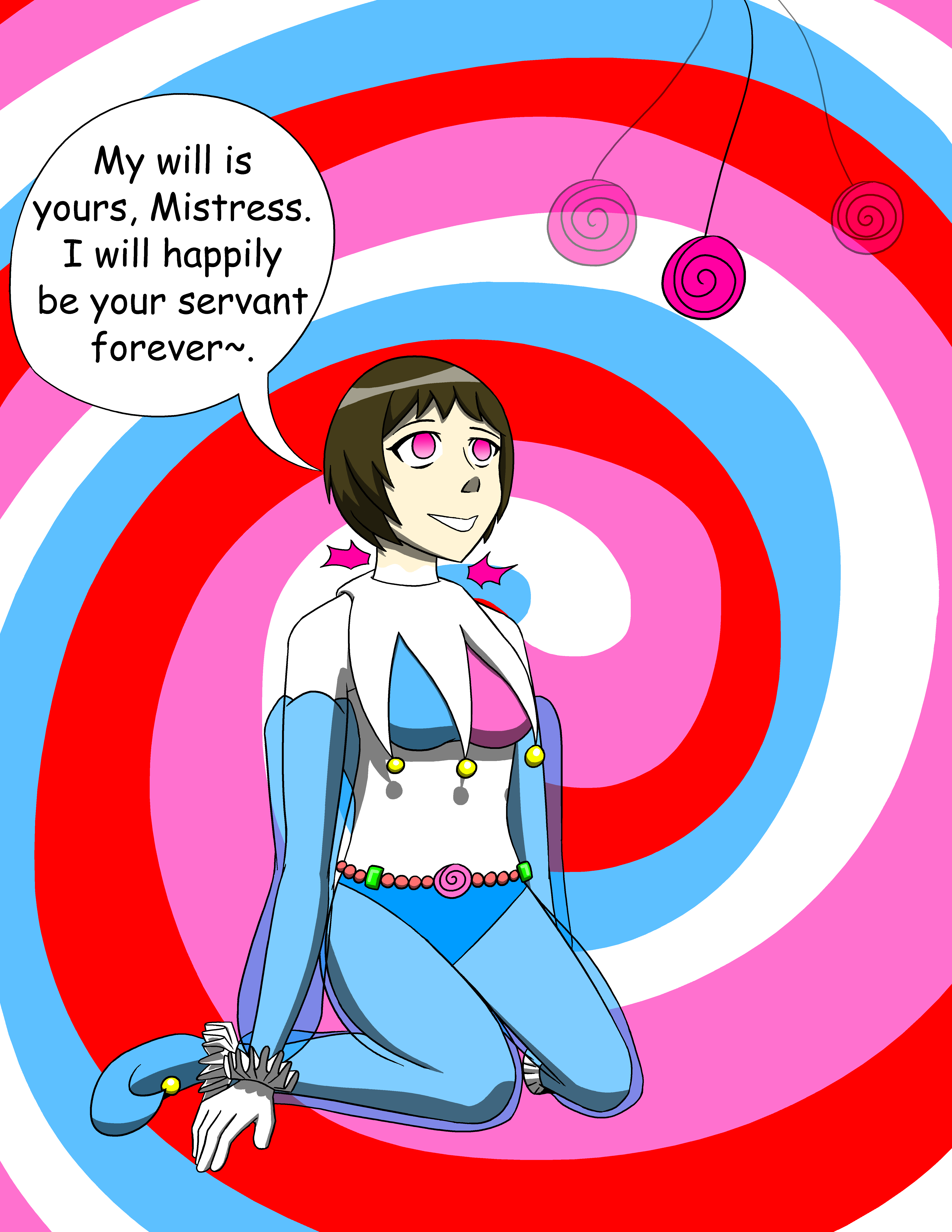 Giselle Clown Genie hypnosis by TFCircus on DeviantArt