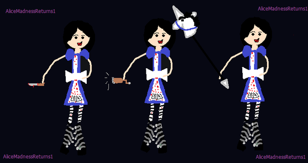 Alice: Madness Returns - Weapons by Fun-drawing on DeviantArt