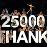 25,000 page views
