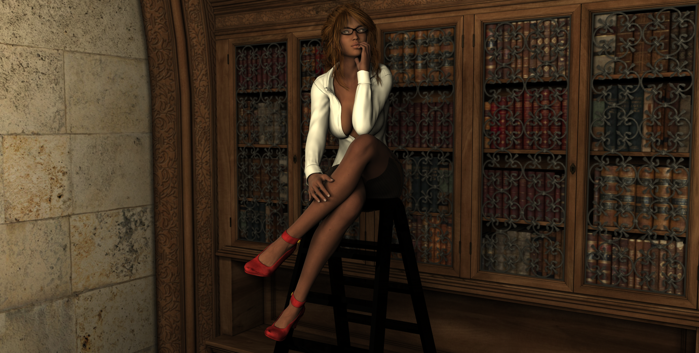 In the Library