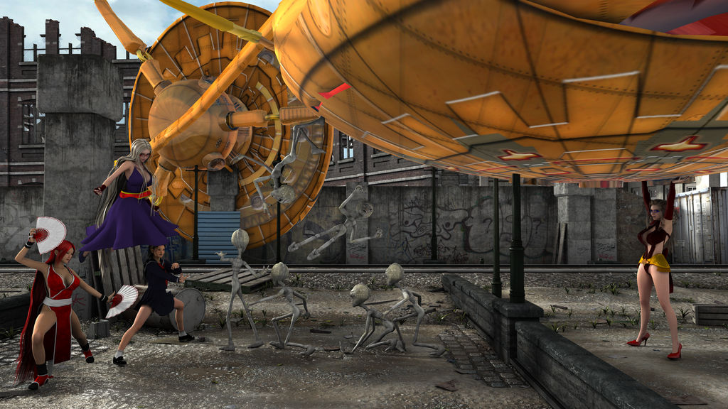 When The war of the Worlds Collide