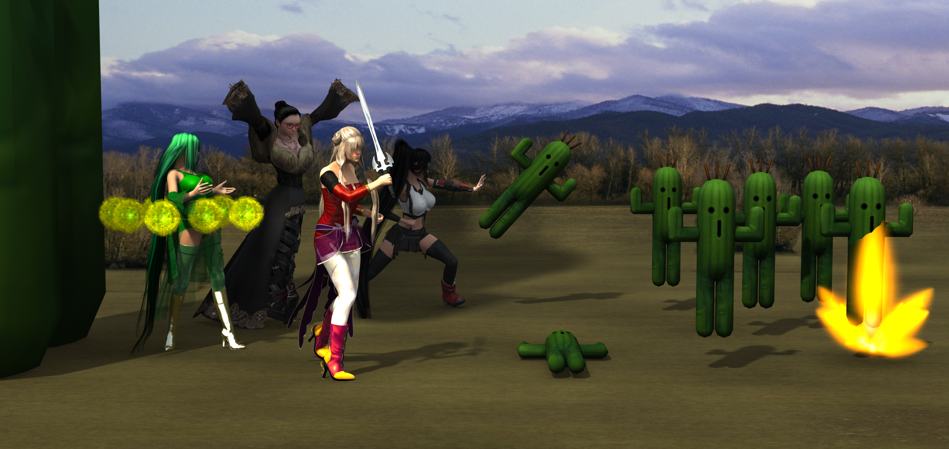 Cactuar Attack