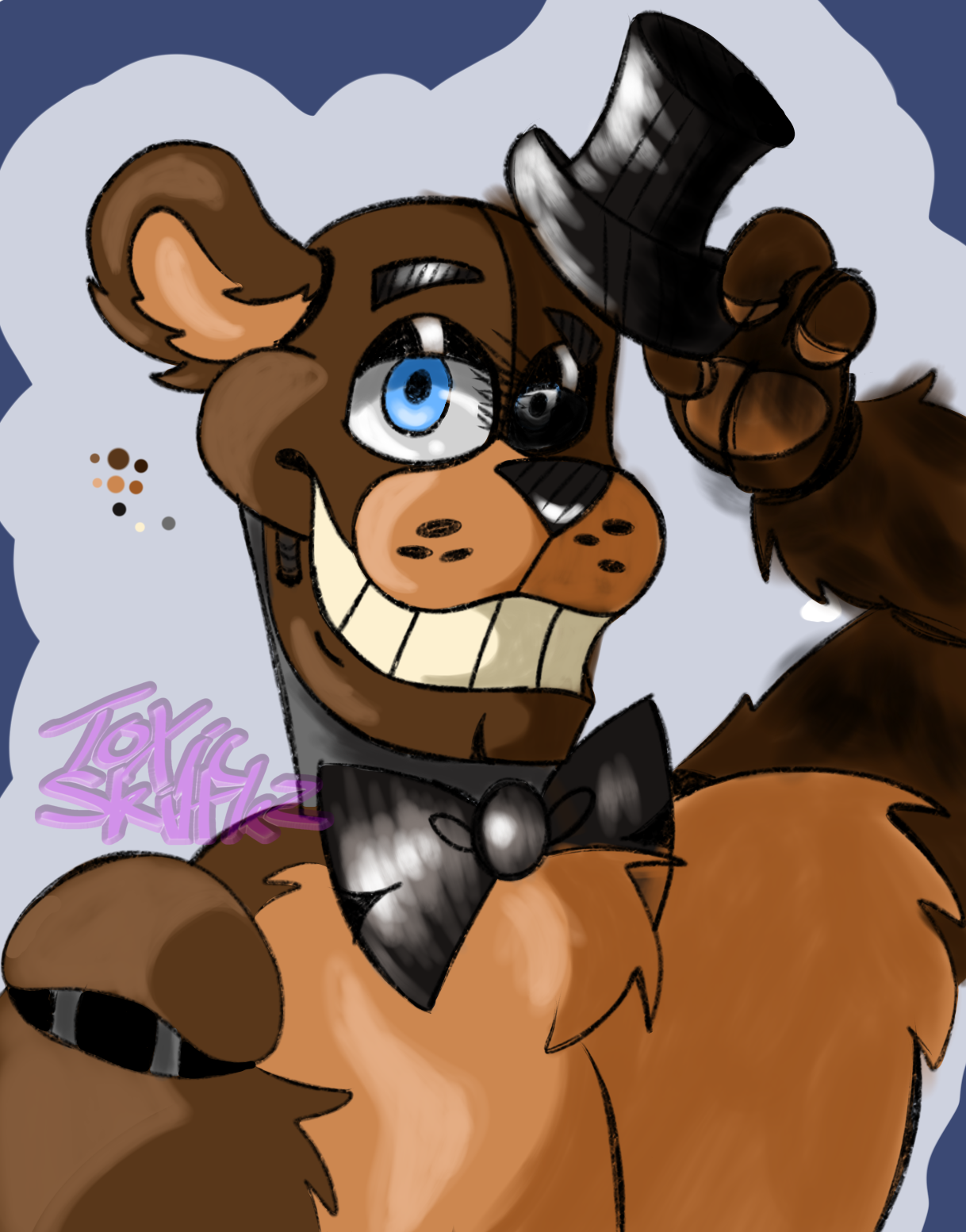 Fnaf 1 freddy fazbear fanart by SuedaxySFM on DeviantArt