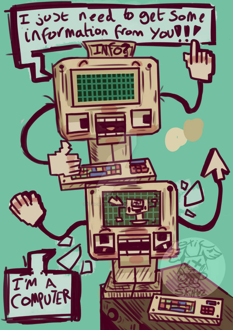 ||Colin The Computer|| by ToxicSkittlez21 on DeviantArt