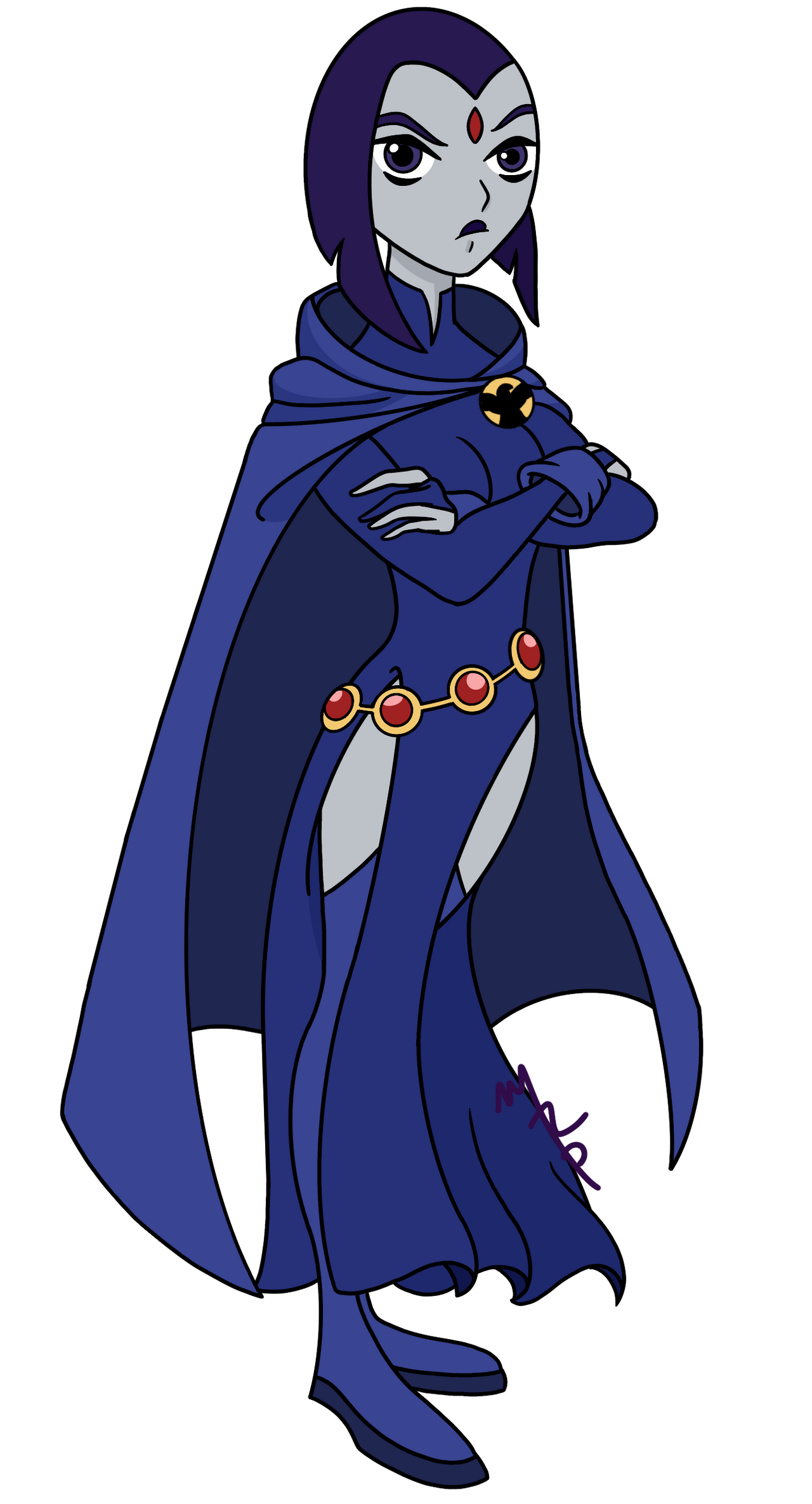 Raven Redesign by MorgenRoseArt on DeviantArt