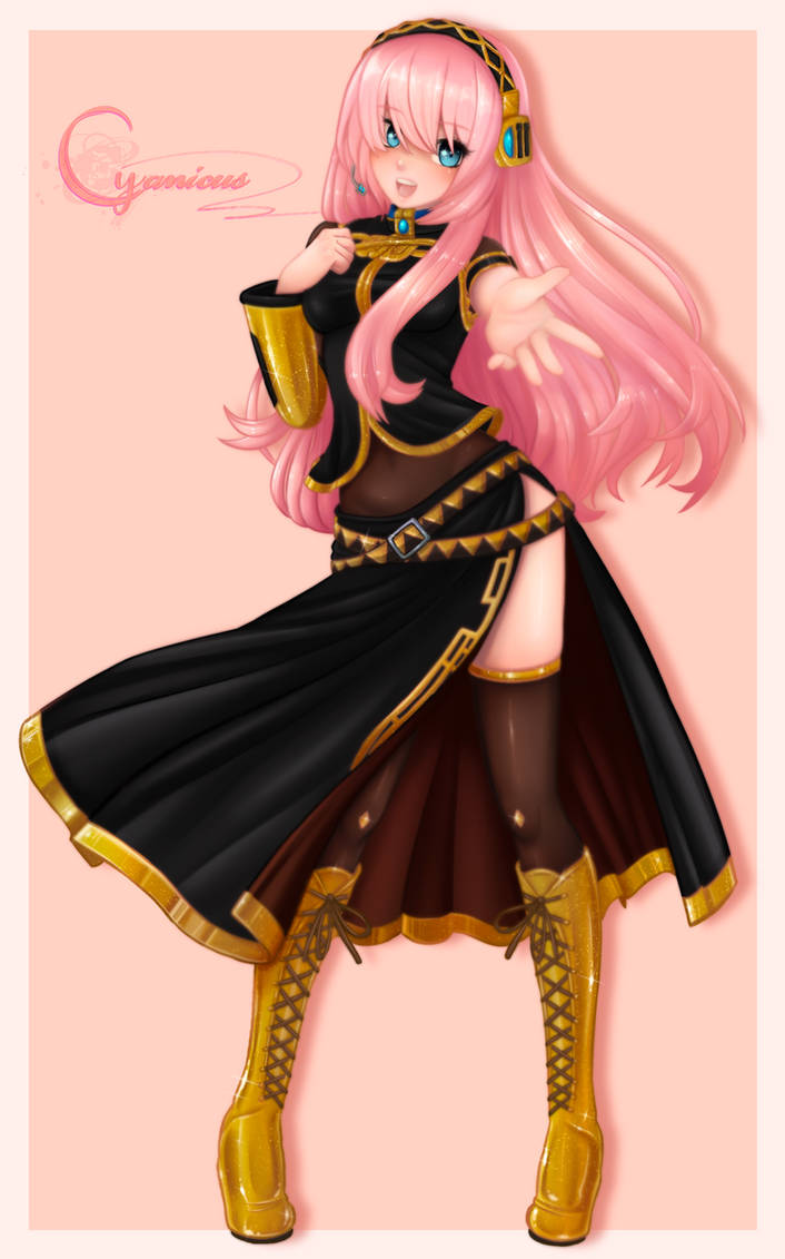 Megurine Luka COMMISSION By Cyanicus On DeviantArt megurine-luka-commission-by-cyanicus-on-deviantart
