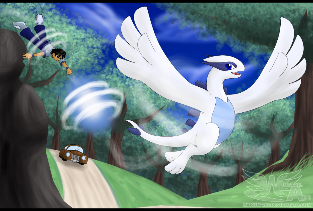 Pokemon - Lugia by AironShiroi on DeviantArt