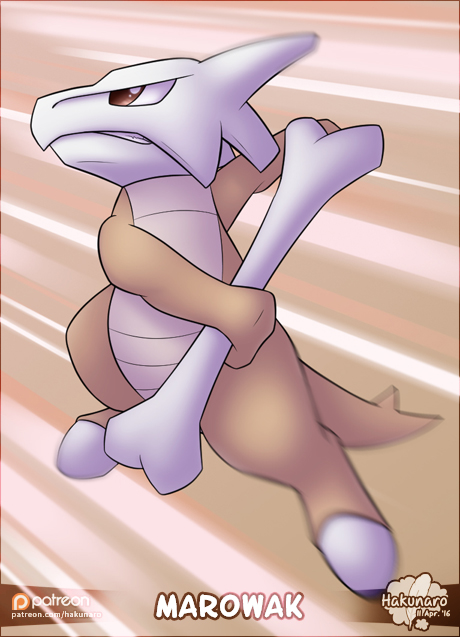 Marowak - #105 -  Pokédex