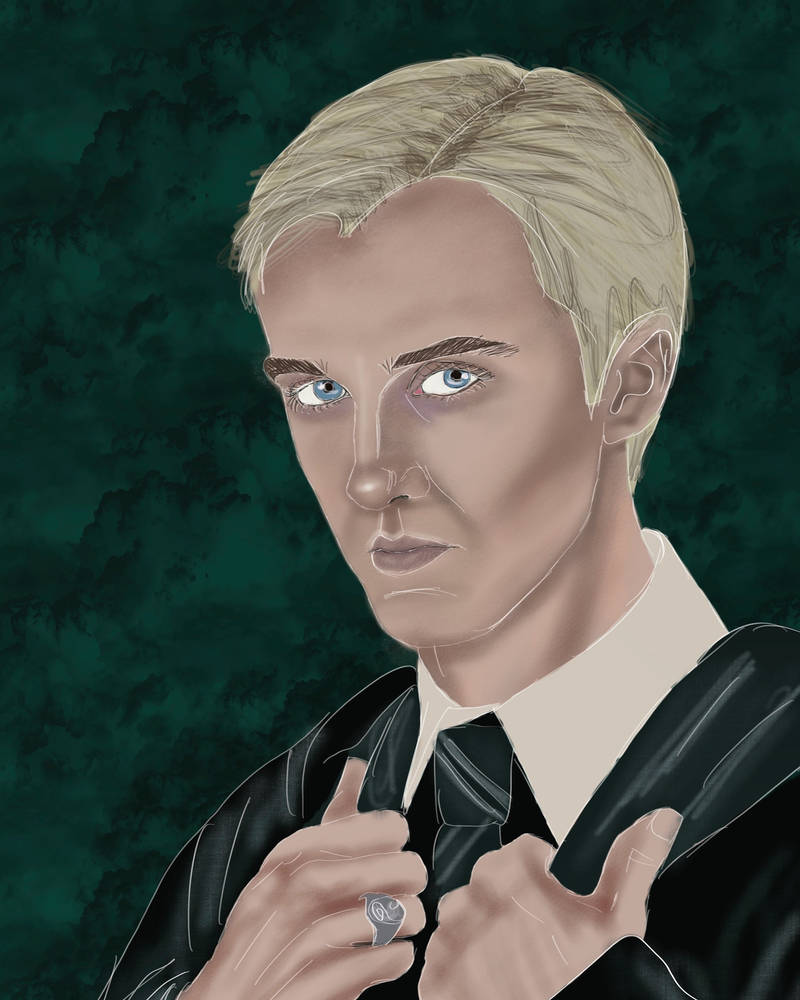 Draco Malfoy Harry Potter character portrait