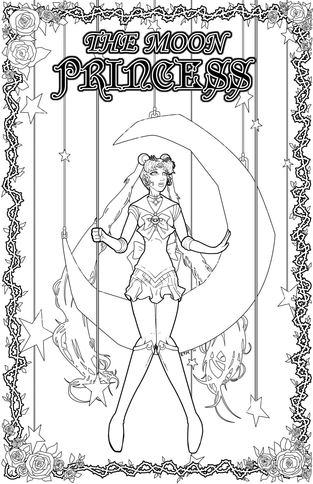 Sailor Moon Line-art