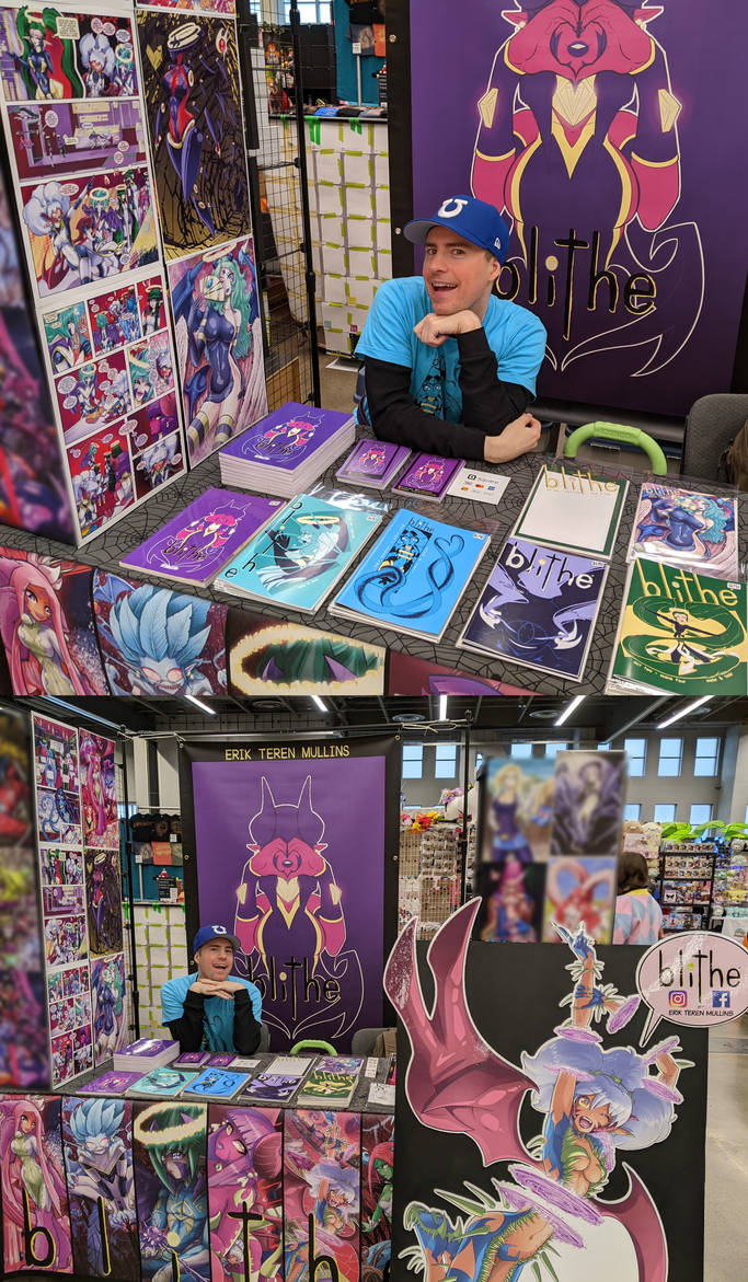 Table set up Focusingon my Manga comic blithe by teamzoth on DeviantArt