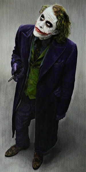 Heath Ledger Joker (drawing)