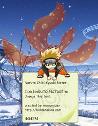 Rainmeter - Naruto Chibi Kyuubi Notes - hiddenskin