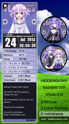 Rainmeter - Neptune Purple Heart XSide2 - hiddensk