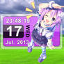 Rainmeter - Neptunia HDN Calendar - hiddenskins