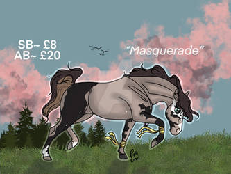 Masquerade equine auction adopt