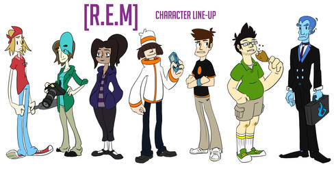 [R.E.M] Character Line-up