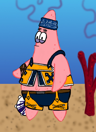 Patrick Star Wakka style