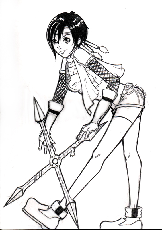 Kh Yuffie By Noa-2003 On Deviantart