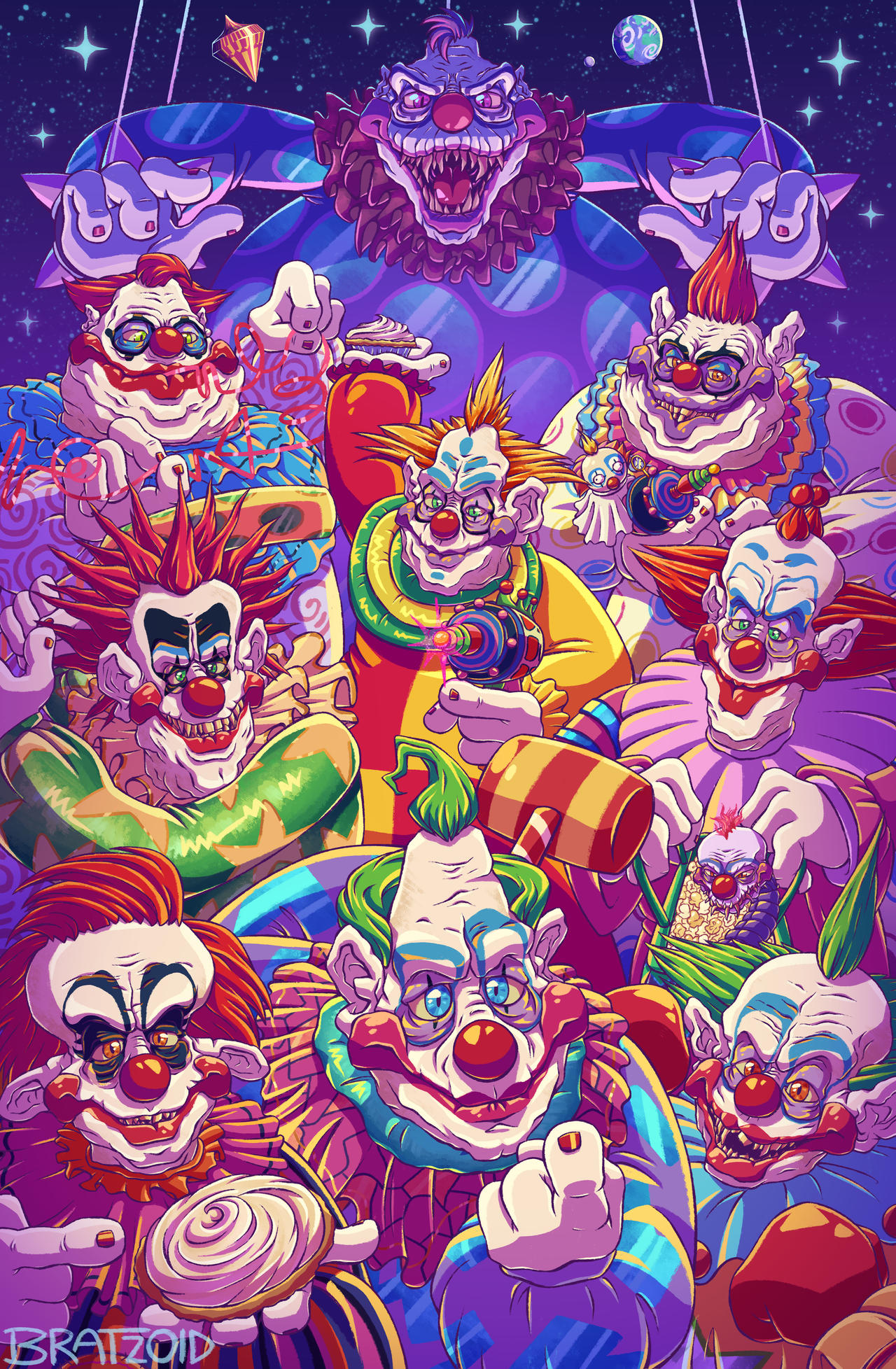 Killer Klowns from Outer Space by Bratzoid on DeviantArt