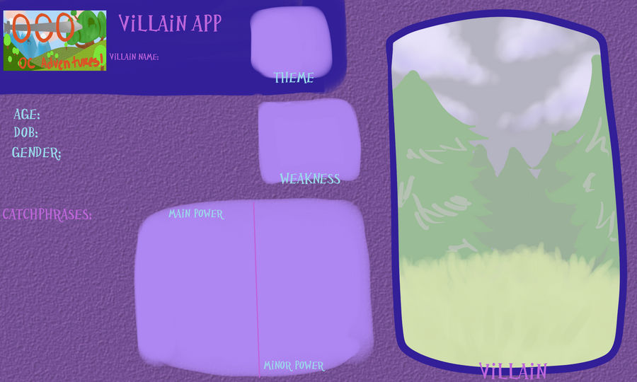 AoO Villain App Blank