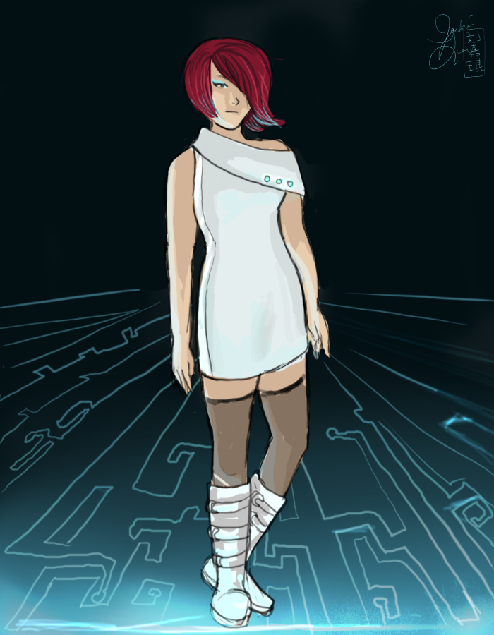 Cyberpunk Dress Design