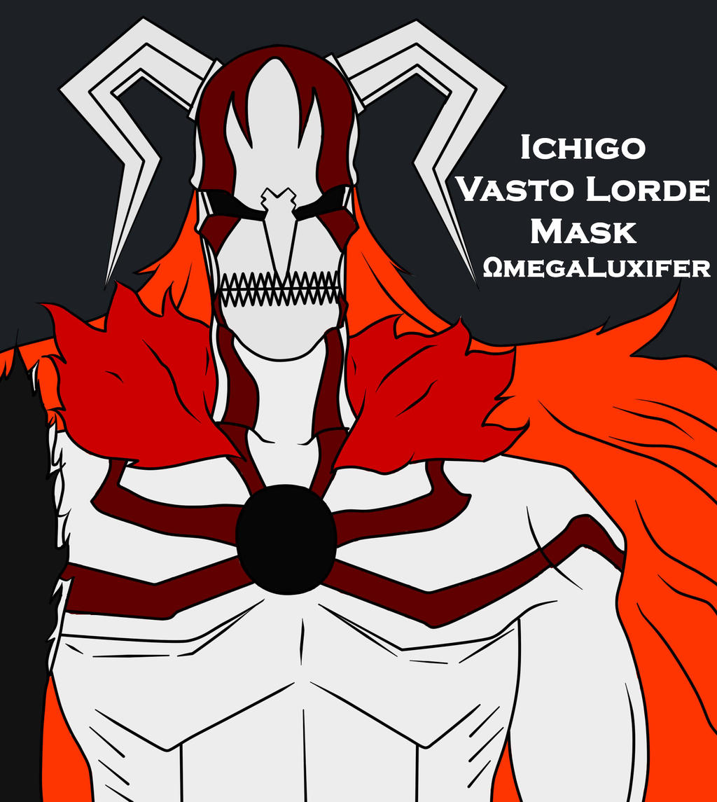 ichigo vasto lorde mask by chrissy098 on DeviantArt