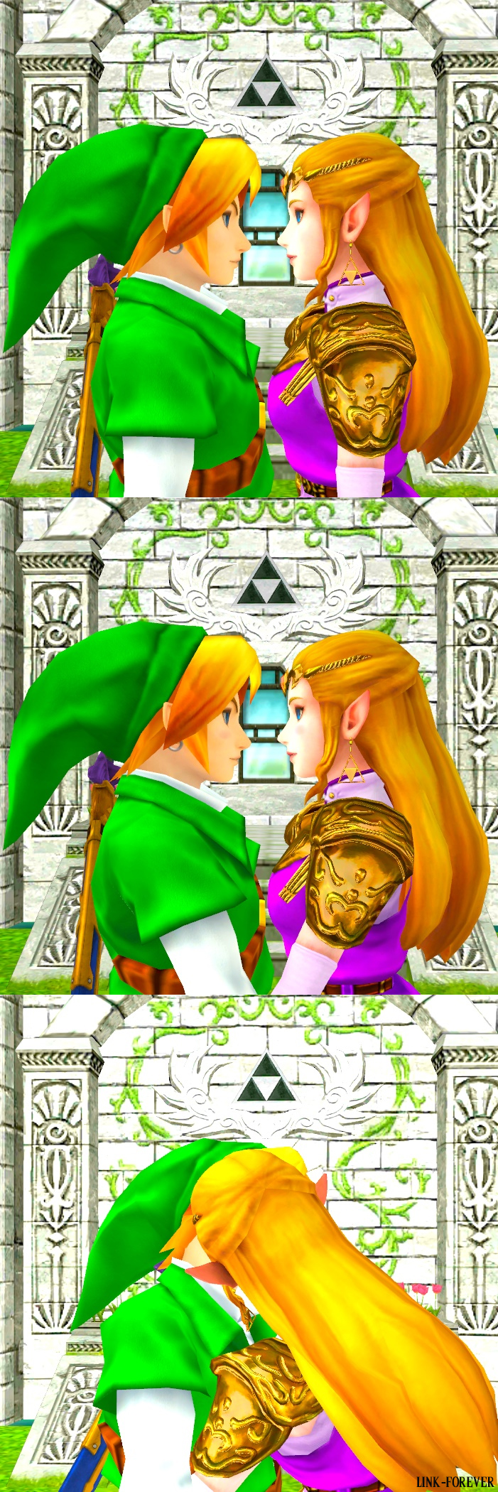 Ocarina of Time AU - Zelda and Link by Kaikkei on DeviantArt