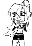 Chibi Yoko Sketch Card by neodragon115