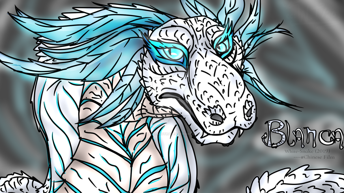 FanArt (NON PROFIT!!!) White Snake Blanca Form by WonderlandTrades
