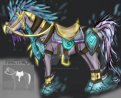 Fracturedonlinehorse1 #contest22 Ethereal corals