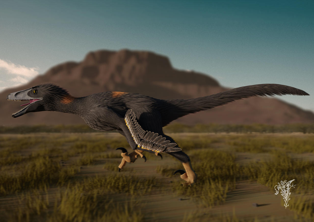 Dakotaraptor by VikasRao on DeviantArt