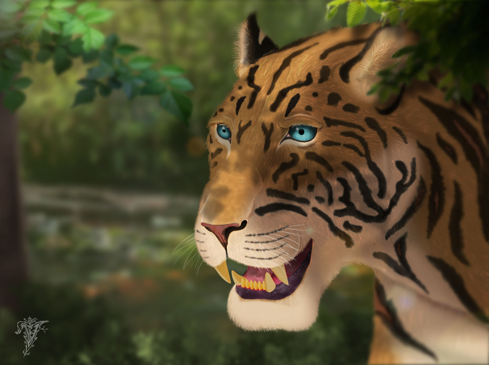 The ultimate sabertooth? by VikasRao on DeviantArt