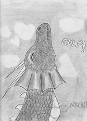 The Great Dragoness and her Meal part 3: Gulp!