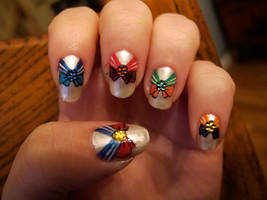 Sailor Moon Nail Art