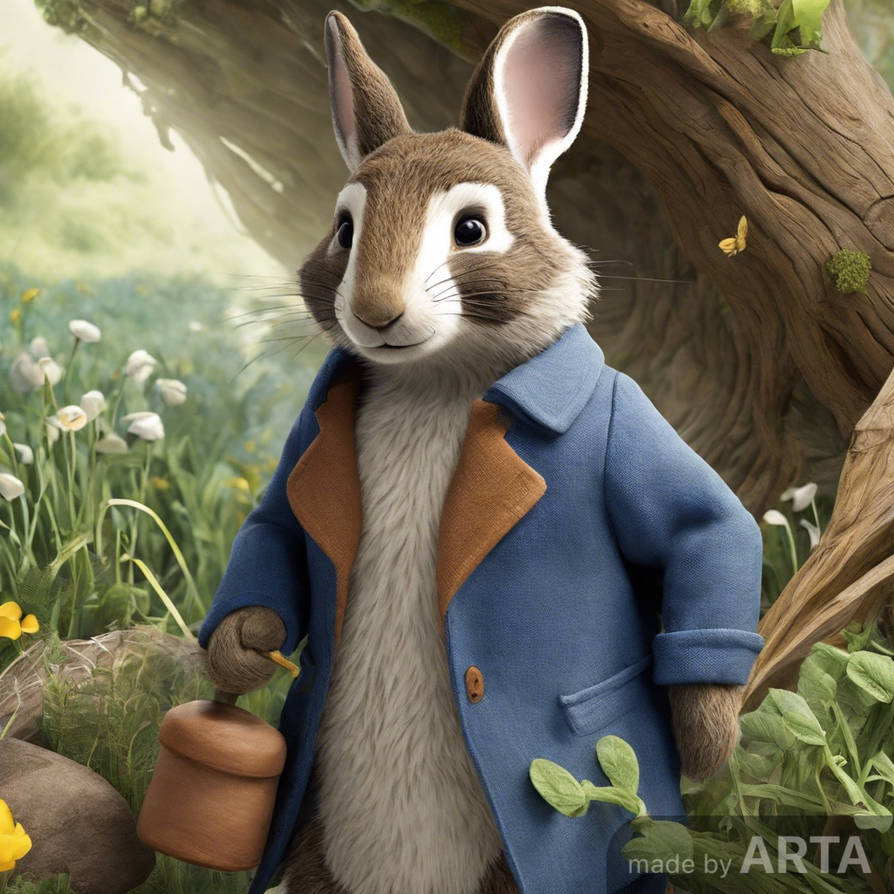 Peter rabbit by rossouw175 on DeviantArt