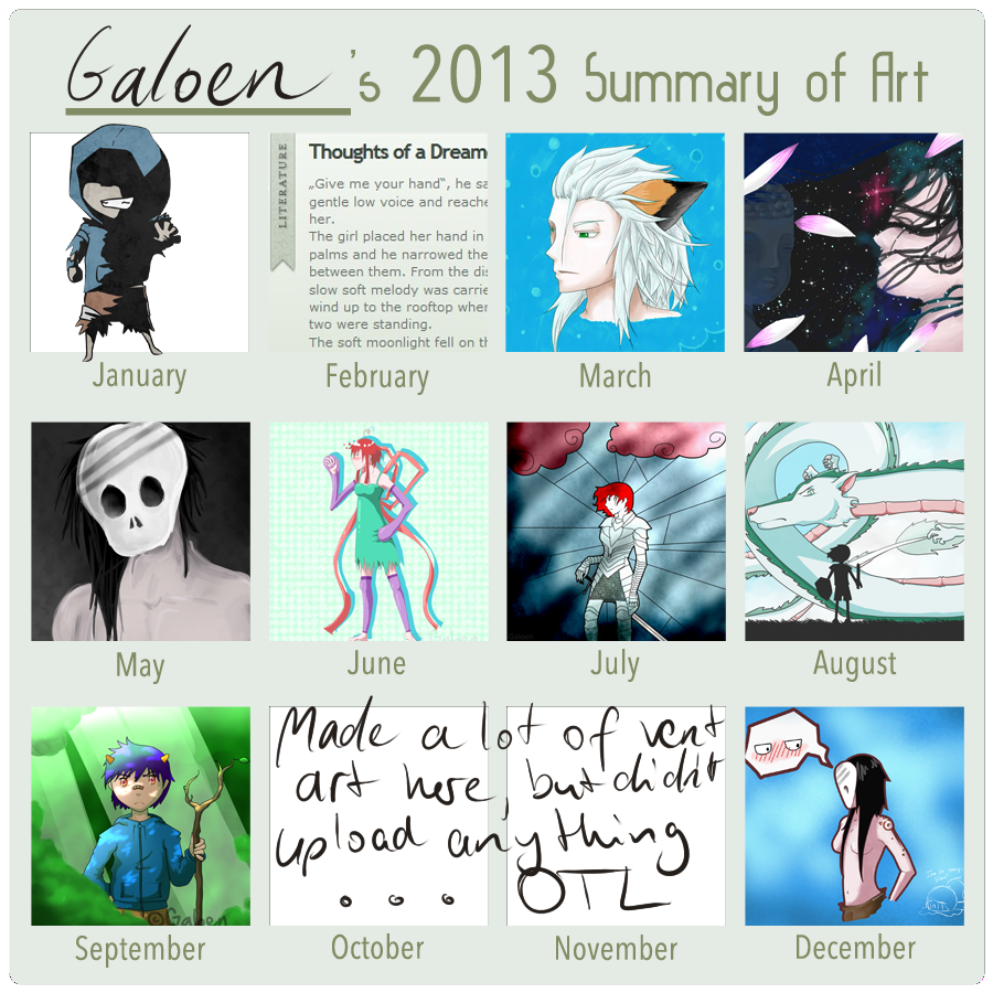 Art summary 2013