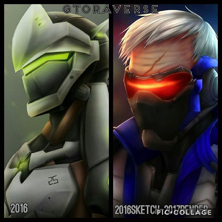 Gtoraverse Overwatch Fanart by G4B2TER
