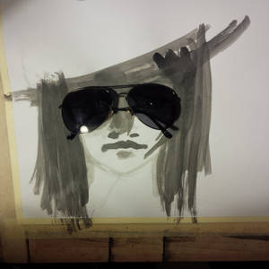 Sunglasses portrait