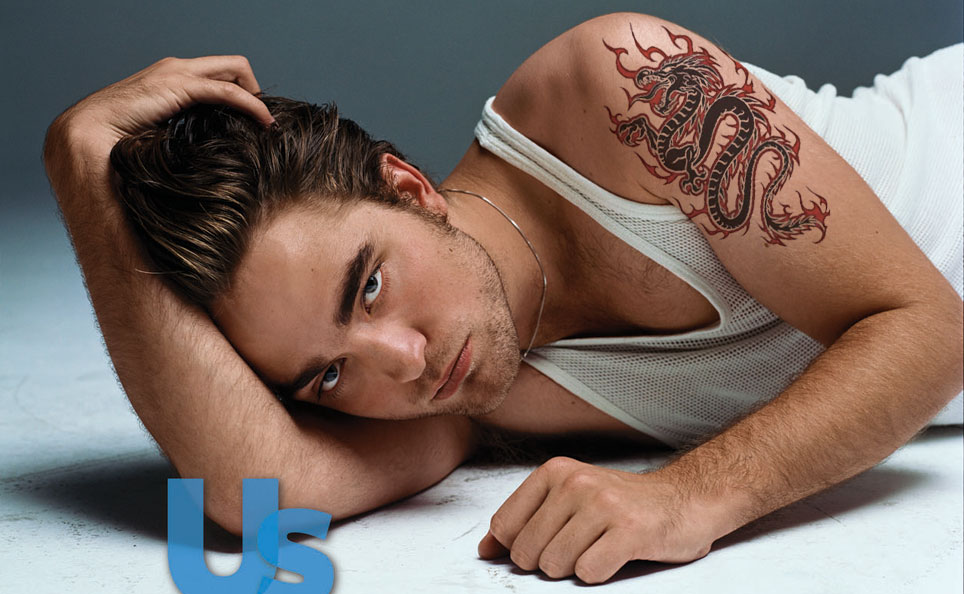 Robert Pattinson Dragon Tattoo by kokopoko on DeviantArt