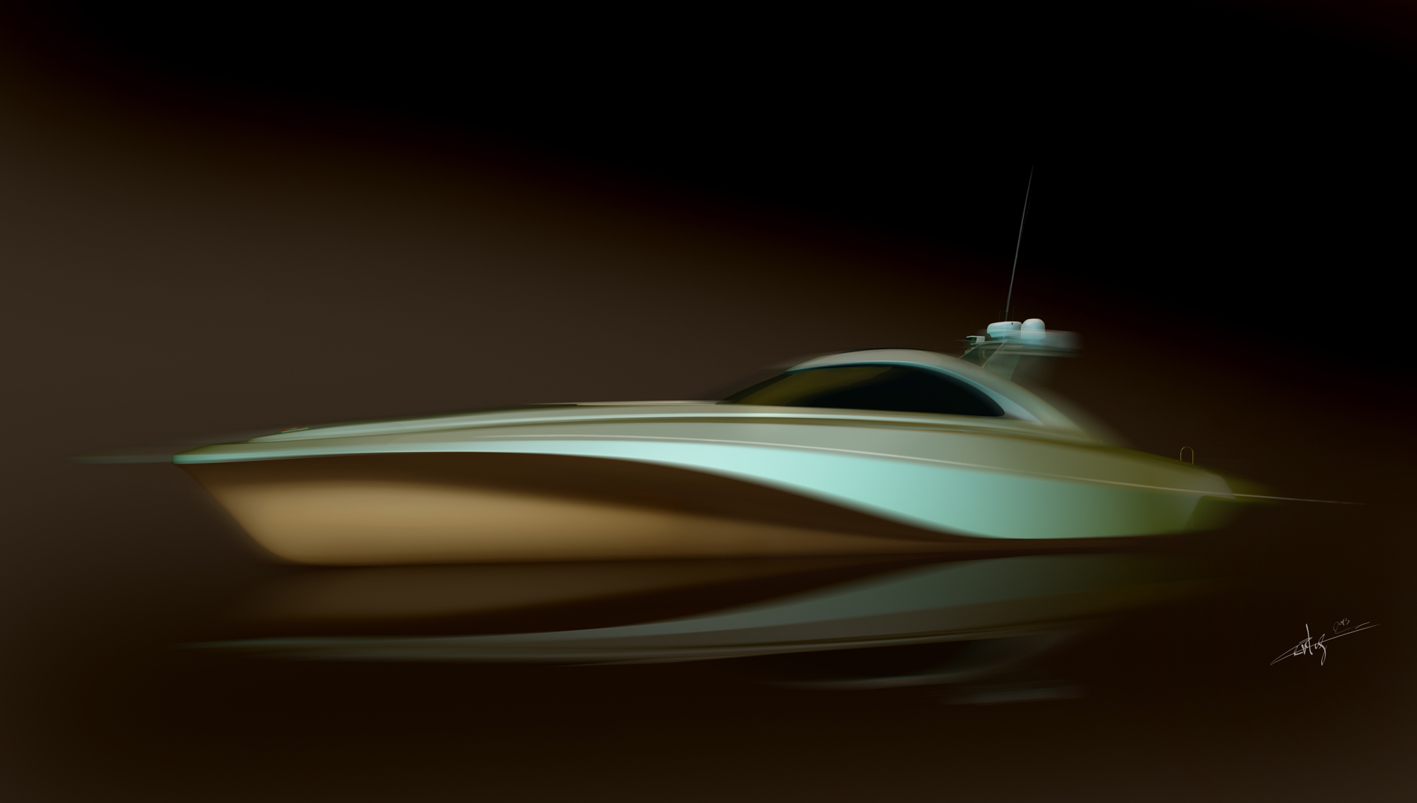 motor boat design