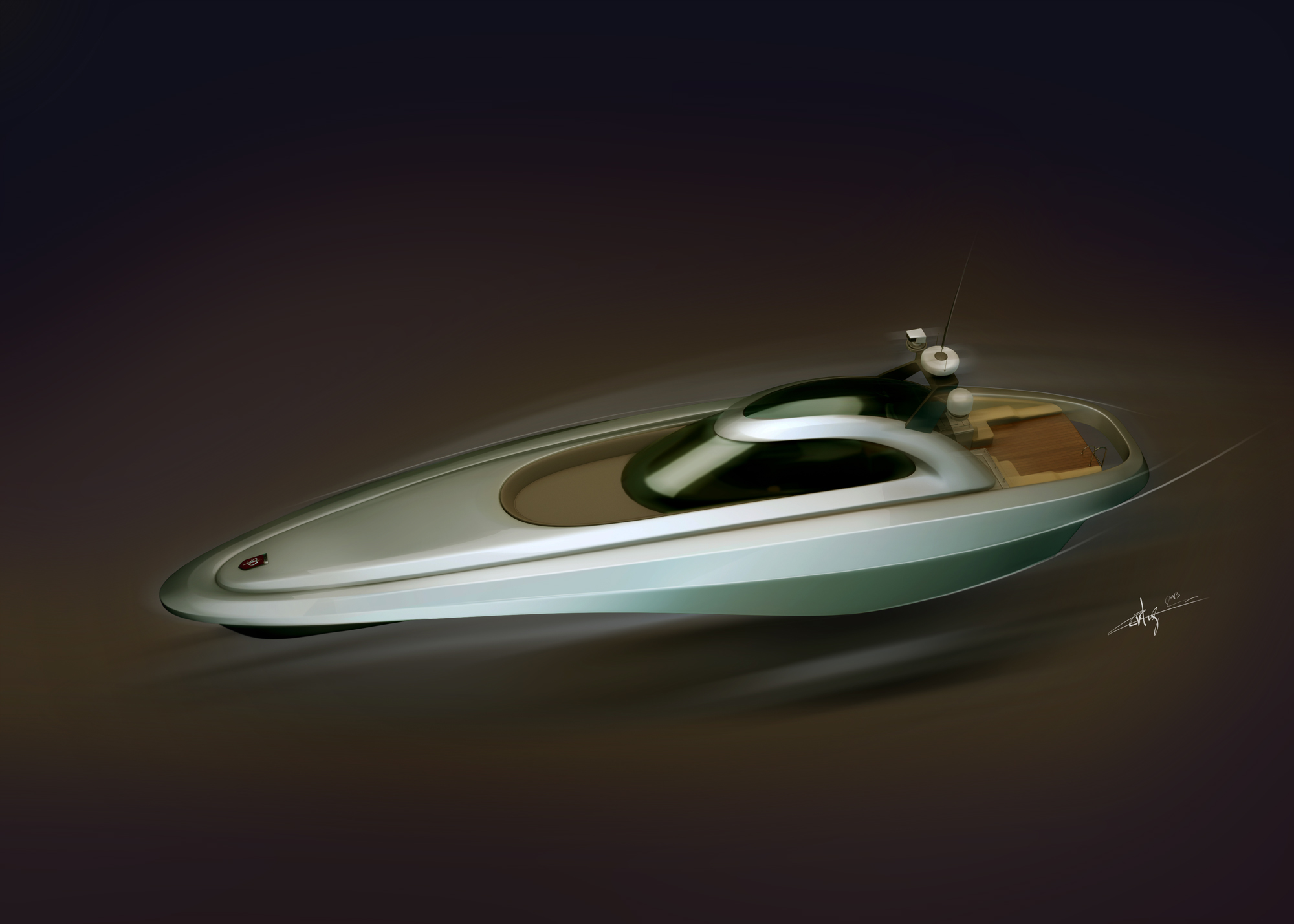 motor boat design