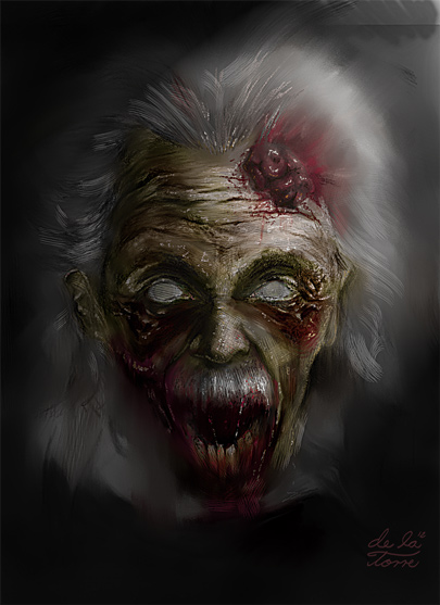 Si, es un Zombie, si era Einstein