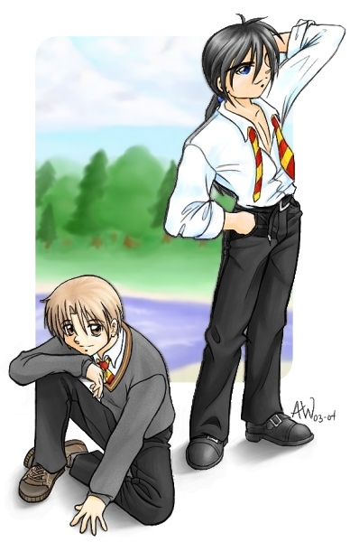 Remus Lupin and Sirius Black by Nabs-chan on DeviantArt