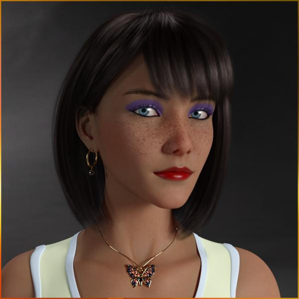 ClaudiaPortrait by Passion3DArt on DeviantArt