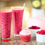 Raspberry Smoothies