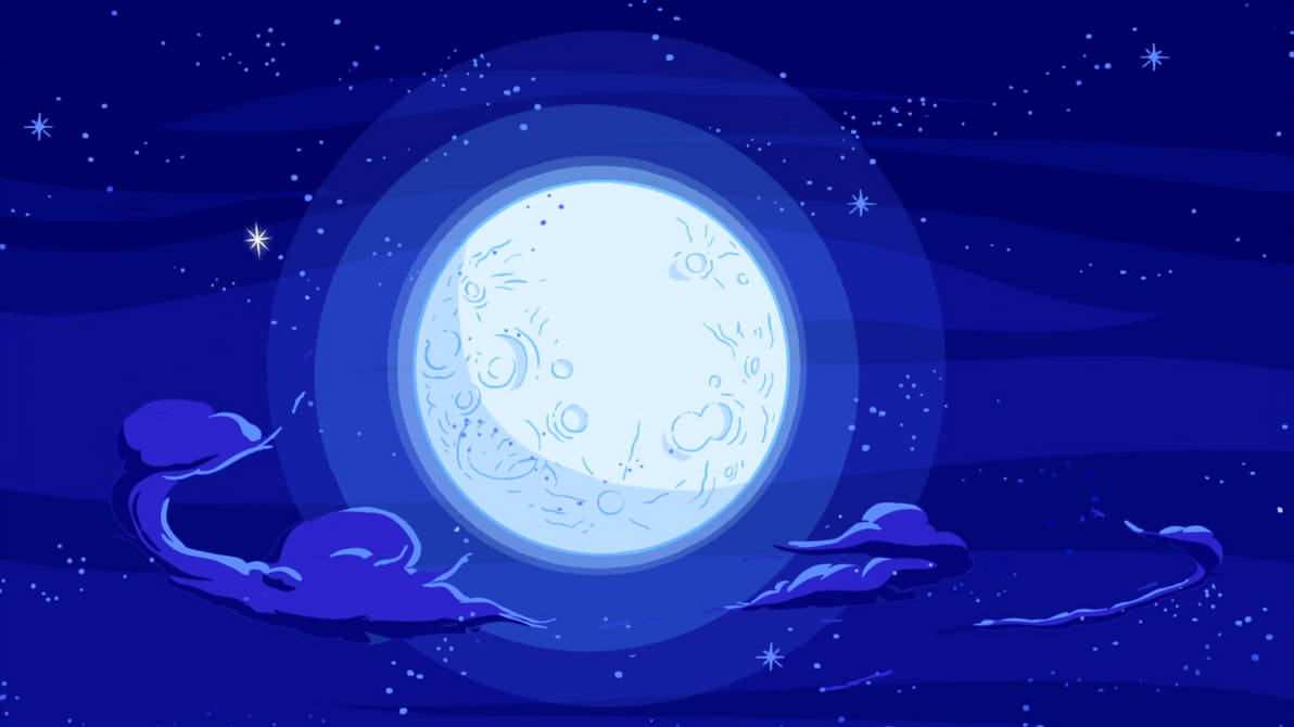 MINIMALISTIC FULL MOON by Ferrisfiras on DeviantArt