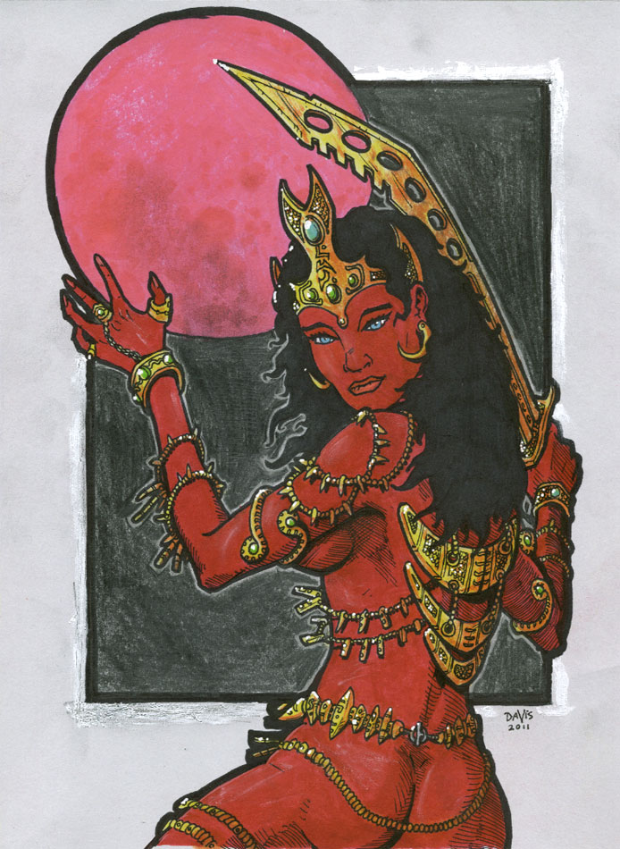 Dejah Thoris - Ten Ton Studios Sketch Challenge