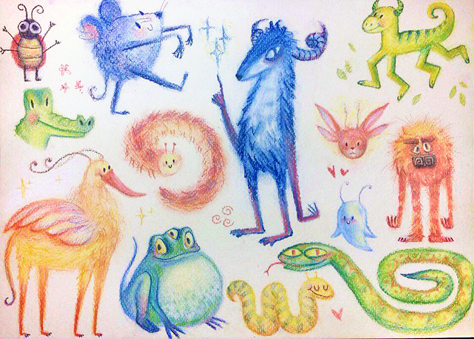 Imaginary animals by DaryMura5 on DeviantArt Imaginary animals by DaryMura5 on DeviantArt