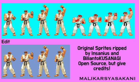 Cvs2 Ryu Sprite CvS2 Ryu Victory Pose 2 with 'Alpha' Expression by DeltafoxtheRenamon ...